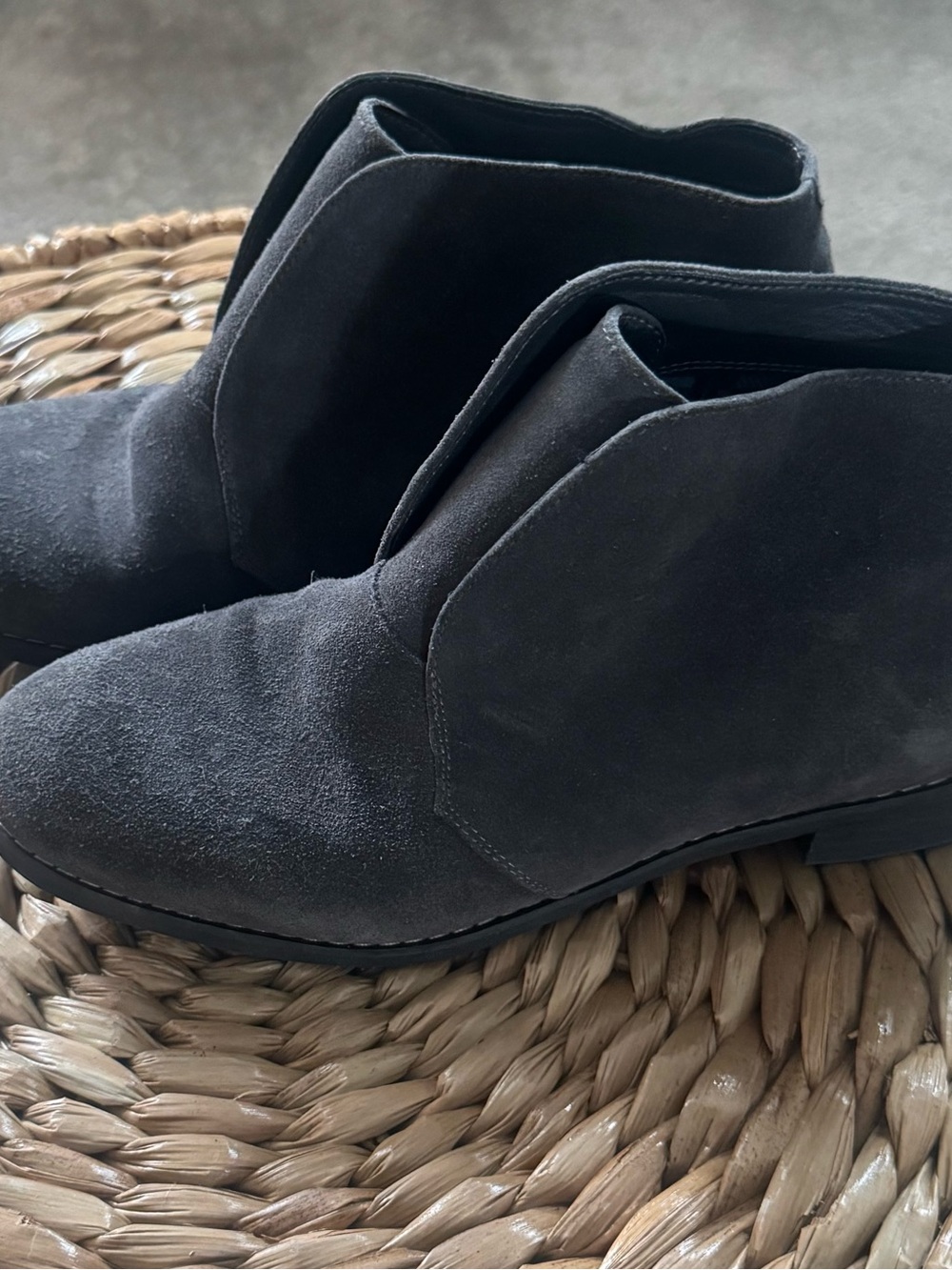 Blondo Black Suede Ankle Booties